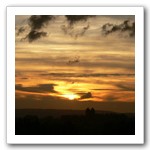 由大坑遠眺大肚山落日餘暉